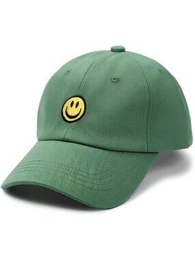Smile Face Toddler Baseball Cap Boy Adjustable Cute Caps for 3-12 Years…